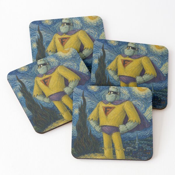 Item preview, Frankenstein Van Gogh jr designed and sold by TINYDUMBLOVE.