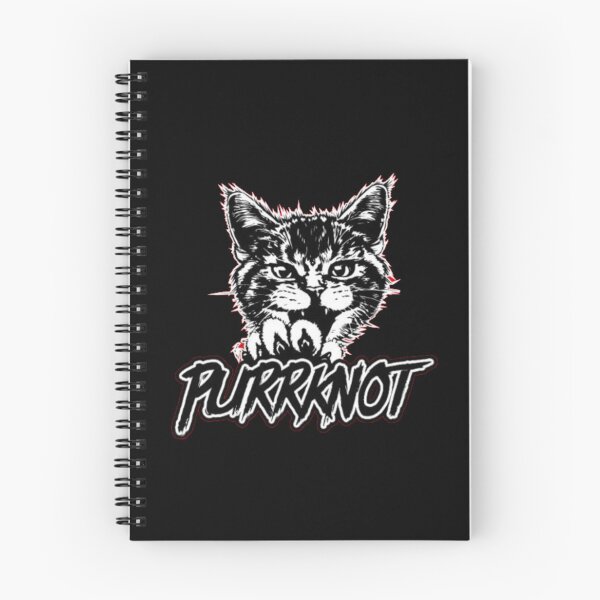 Item preview, Purrknot Funny Heavy Metal Cat Parody designed and sold by GenZFashion000.