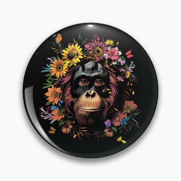 Item preview, Funny Orangutan Floral Colorful Boys Girls Kids designed and sold by rafaeltto.