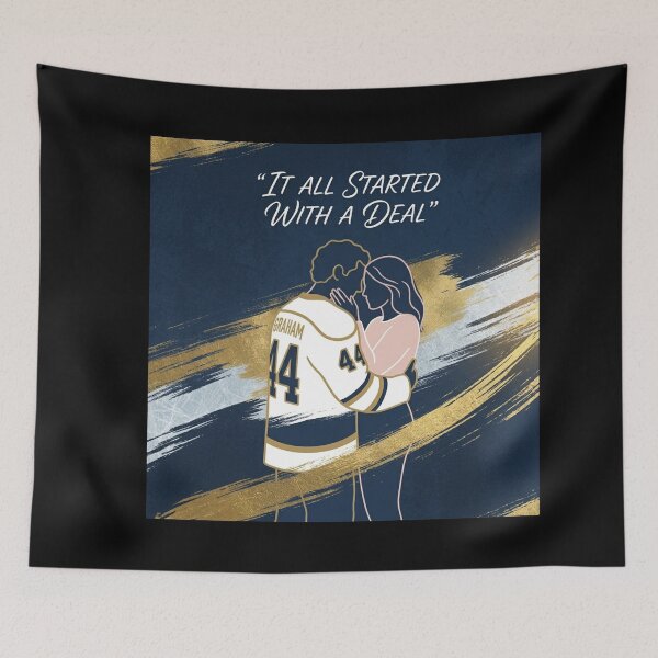 Item preview, Off Campus - Garrett Graham and Hannah Wells Digital Art  designed and sold by wilnickvisuals.