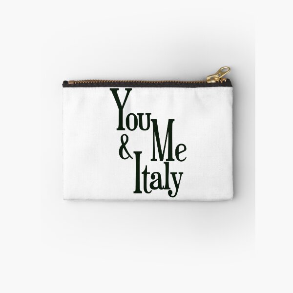 Item preview, You Me and Italy – Romantic Italy Lover Typography Design designed and sold by EmeraldeaArt.