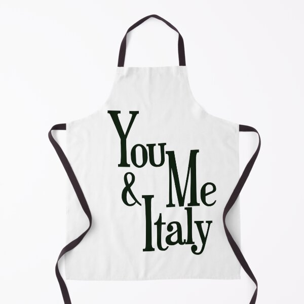 Item preview, You Me and Italy – Romantic Italy Lover Typography Design designed and sold by EmeraldeaArt.