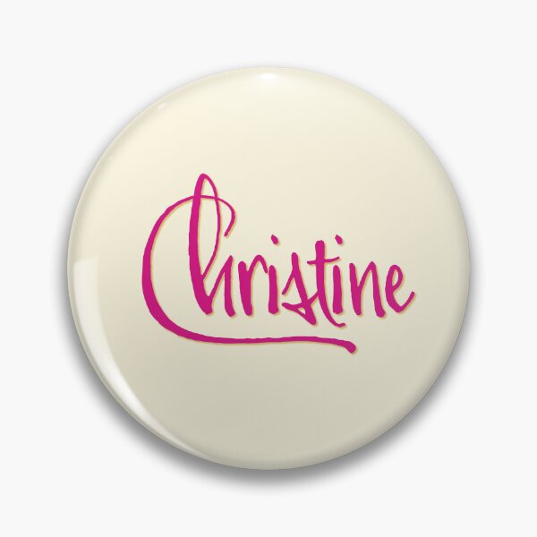 Item preview, CHRISTINE personalized type design designed and sold by CharlottePlaceArt.