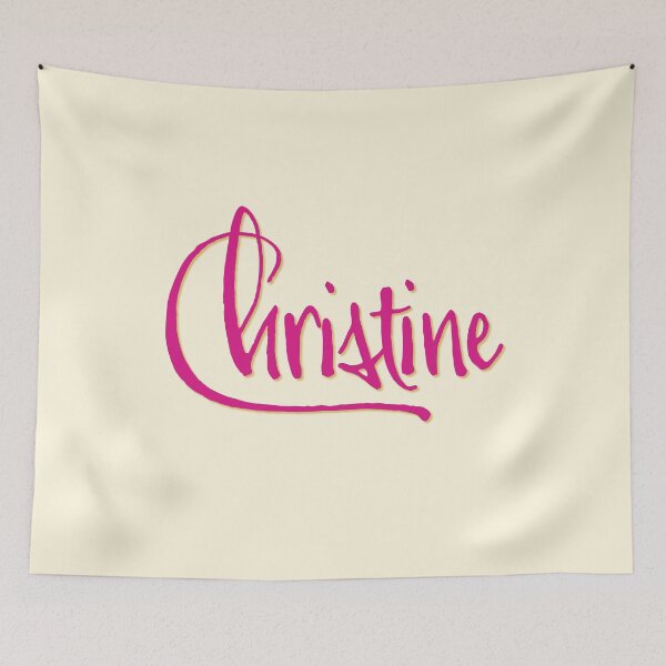Item preview, CHRISTINE personalized type design designed and sold by CharlottePlaceArt.