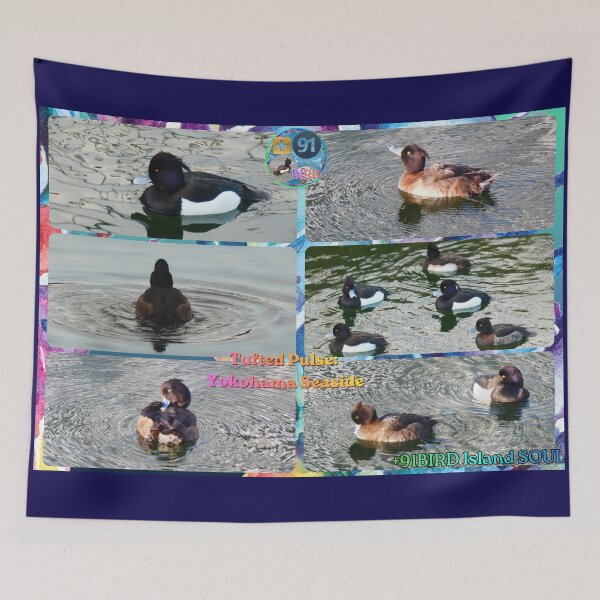 Item preview, The Tufted Fleet: Yokohama Seaside (6-Panel Edition) designed and sold by Plus91BIRD.