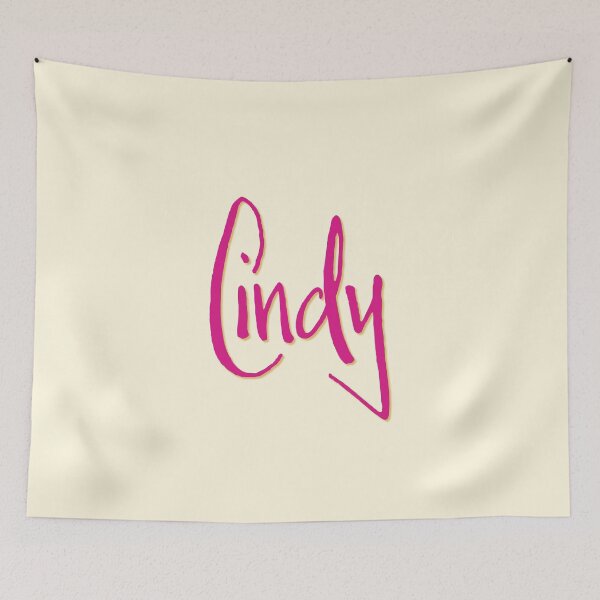 Item preview, CINDY personalized type design designed and sold by CharlottePlaceArt.