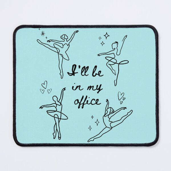 Item preview, Ballerina office black designed and sold by InkRiot Studios.