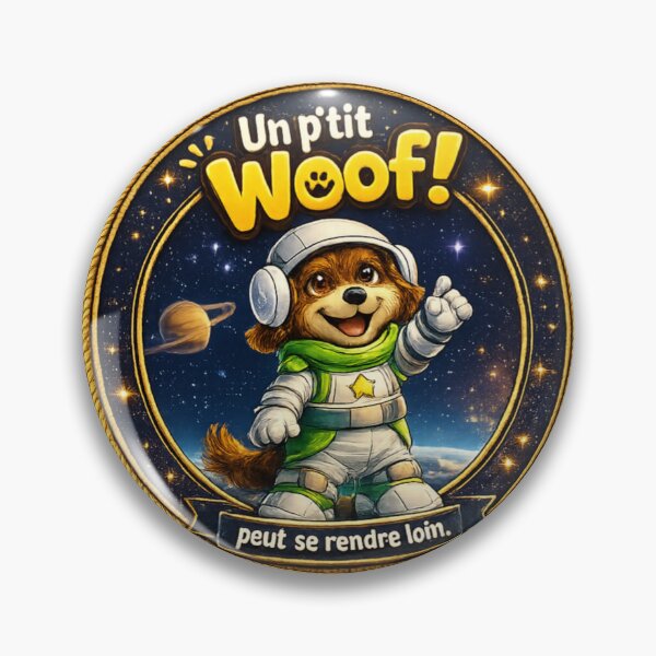 Item preview, A Lil Woof Can Go Far designed and sold by Studios GEK.