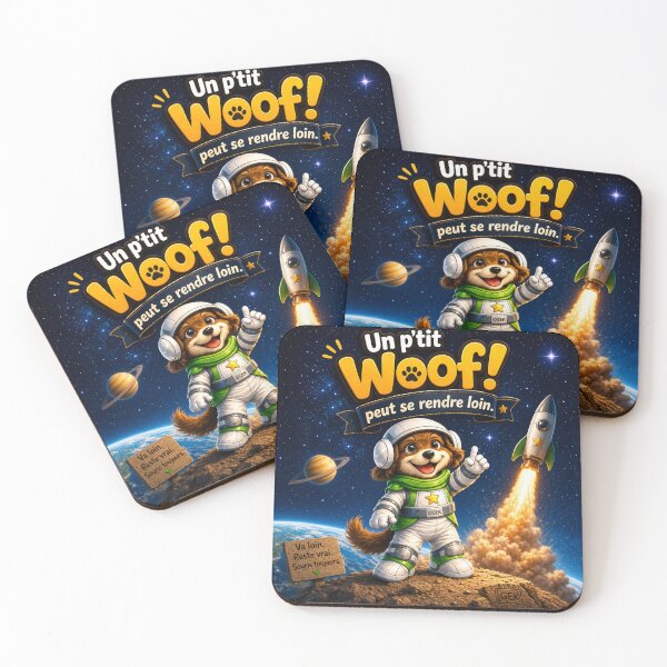 Item preview, A Lil Woof Can Go Far designed and sold by Studios Krys2GEK.