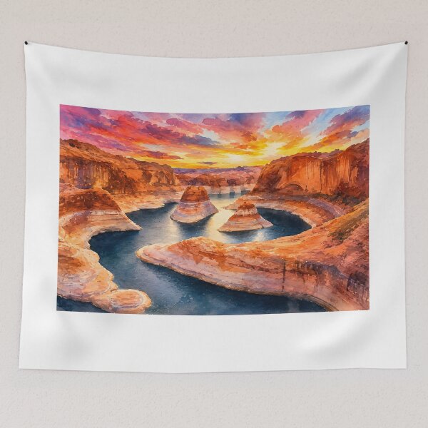 Item preview, Reflection Canyon Utah designed and sold by HOMETOWN86.