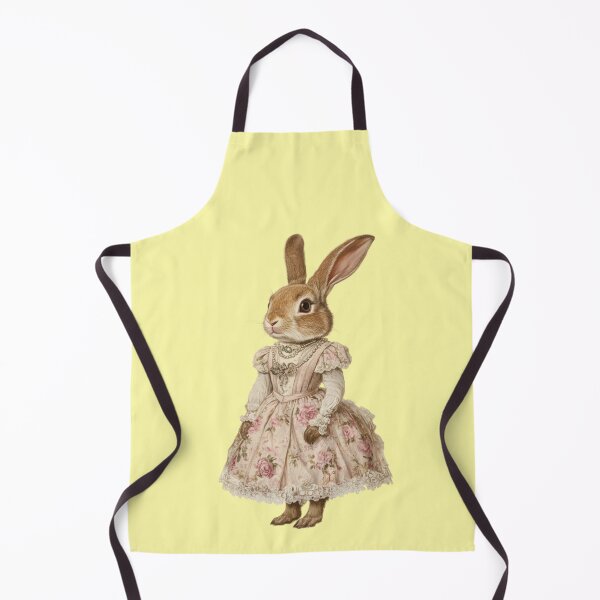 Item preview, Vintage Rabbit Rococo Dress Cottagecore Portrait designed and sold by Mauswohn.