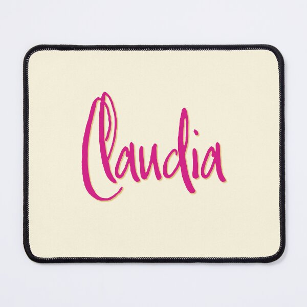 Item preview, CLAUDIA personalized type design designed and sold by CharlottePlaceArt.