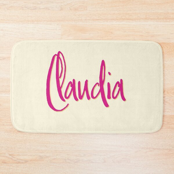 Item preview, CLAUDIA personalized type design designed and sold by CharlottePlaceArt.