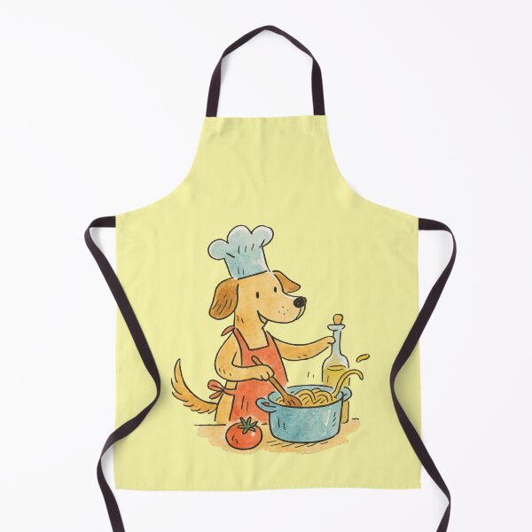 Item preview, Dog Cook Spaghetti Pasta Kitchen Saying designed and sold by Mauswohn.