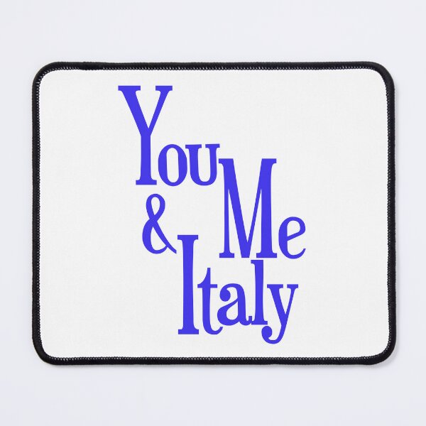 Item preview, You Me and Italy – Romantic Italy Lover Blue Design designed and sold by EmeraldeaArt.