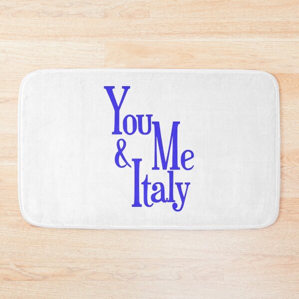 Item preview, You Me and Italy – Romantic Italy Lover Blue Design designed and sold by EmeraldeaArt.