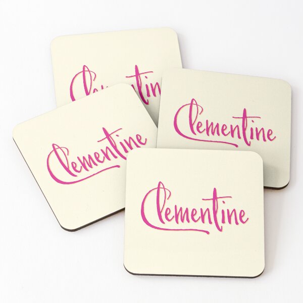 Item preview, CLEMENTINE personalized type design designed and sold by CharlottePlaceArt.