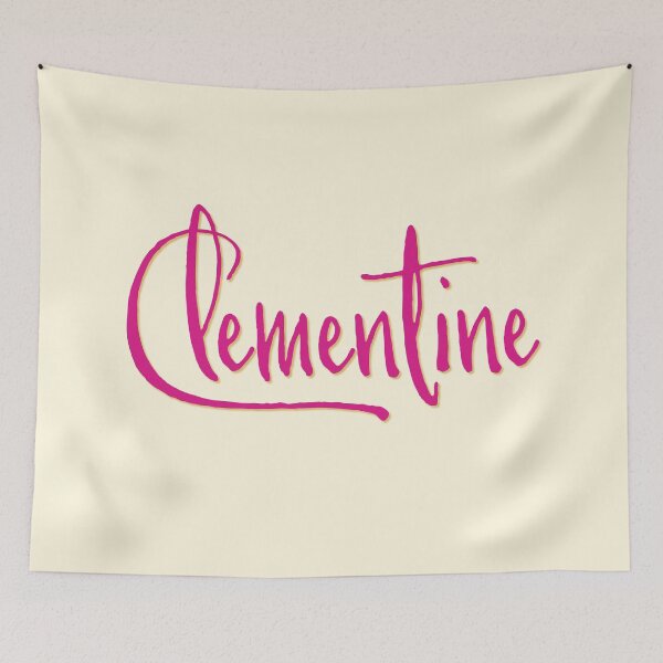 Item preview, CLEMENTINE personalized type design designed and sold by CharlottePlaceArt.