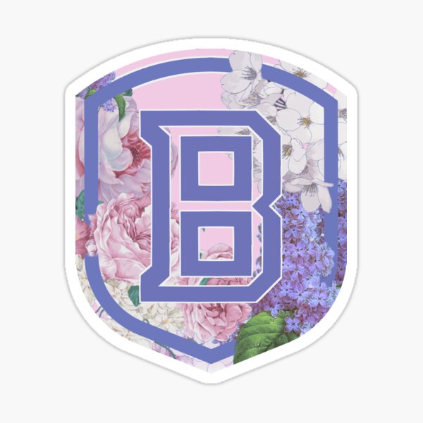 Bradley floral logo 2 Sticker