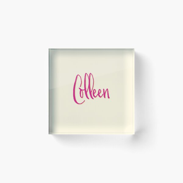 Item preview, COLLEEN personalized type design designed and sold by CharlottePlaceArt.
