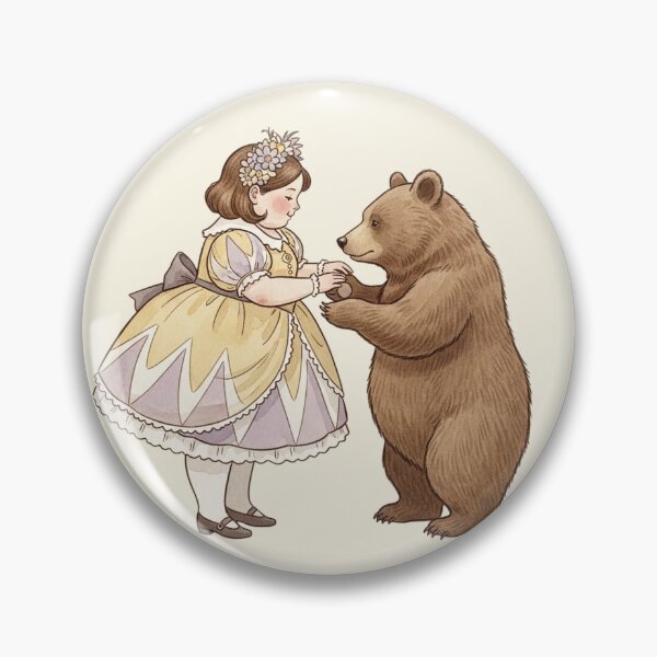Item preview, A Gentle Dance with a Little Bear designed and sold by Pasteltone.