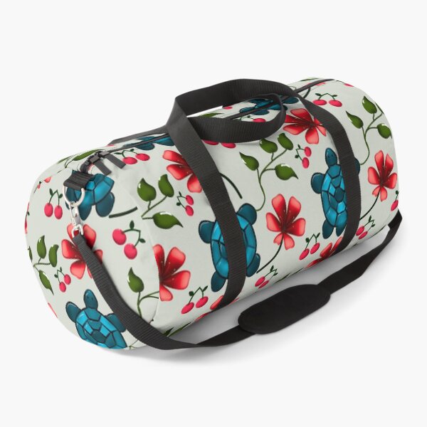 Item preview, Tropical Turtle Cherry Floral Pattern  designed and sold by HopeAndHustle.
