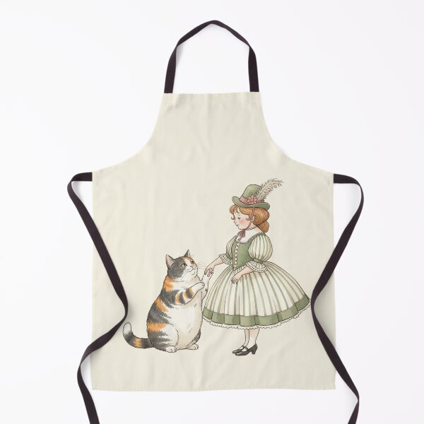Item preview, A Pawsitive Connection: Girl and Cat designed and sold by Pasteltone.