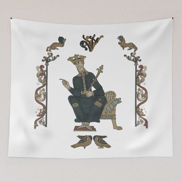 Item preview, Bayeux Tapestry Panel 01 Edward designed and sold by TreesOn.