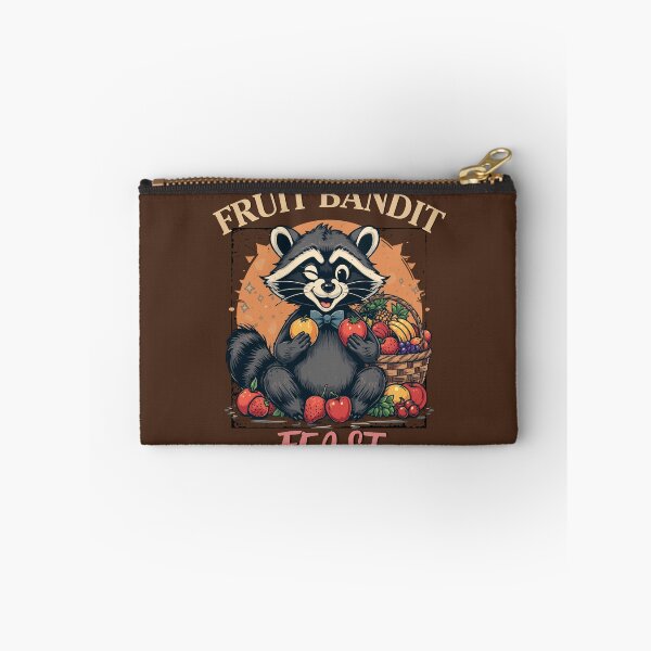 Item preview, Cute Raccoon Fruit Bandit Feast Vintage Funny Animal Food Lover T-Shirt designed and sold by HOUSE OF TIST.