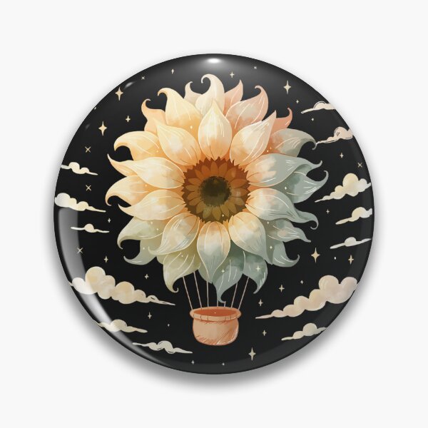 Item preview, Sunflower Hot Air Balloon designed and sold by Neural-canvas.