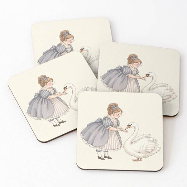 Item preview, A Graceful Meeting with a Swan designed and sold by Pasteltone.