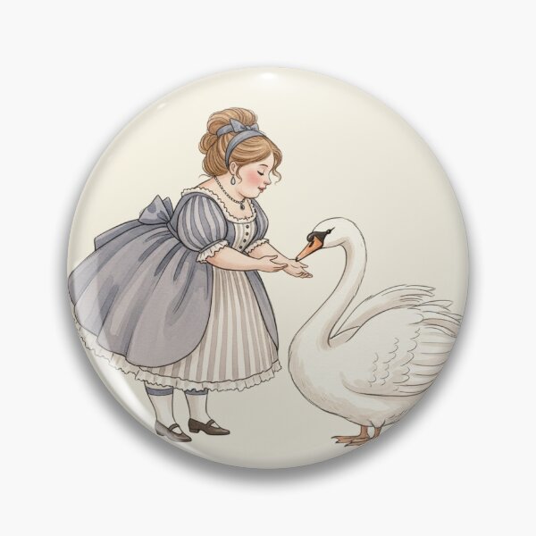 Item preview, A Graceful Meeting with a Swan designed and sold by Pasteltone.