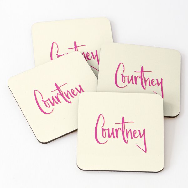 Item preview, COURTNEY personalized type design designed and sold by CharlottePlaceArt.