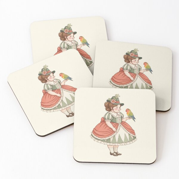 Item preview, A Colorful Conversation with a Parrot designed and sold by Pasteltone.