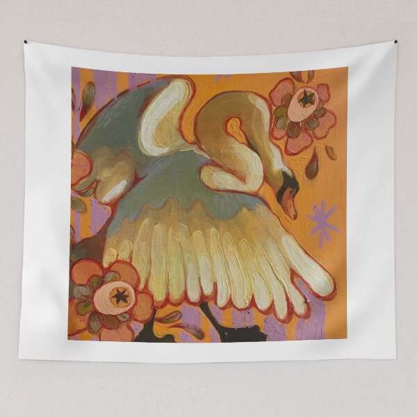 Item preview, Graceful Google Cloud aSwan Reflections designed and sold by Tonigard.