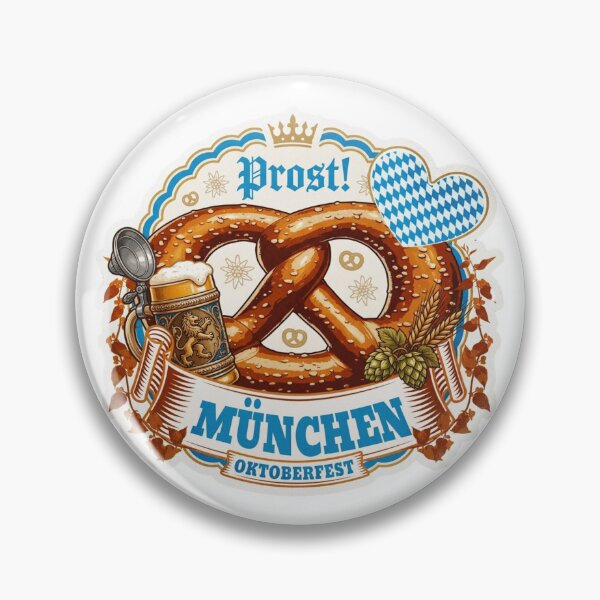 Item preview, Bayern Munich pretzel flag designed and sold by LayersDesign.