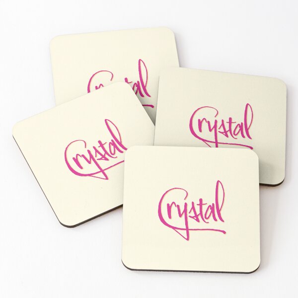Item preview, CRYSTAL personalized type design designed and sold by CharlottePlaceArt.