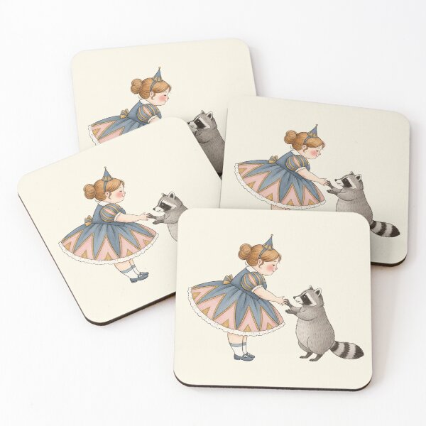 Item preview, A Sweet Encounter with a Raccoon designed and sold by Pasteltone.