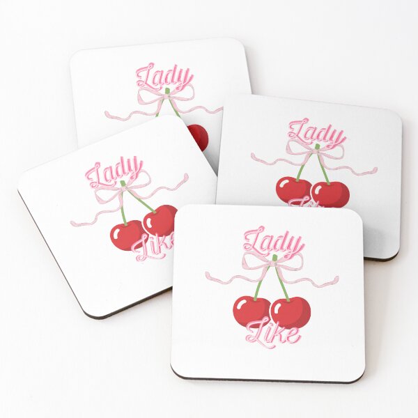 Item preview, lady like cherries pink bow coquette cozy girly designed and sold by pasteldreams26.