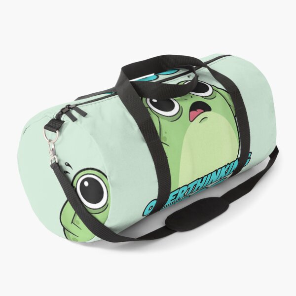 Item preview, Overthinking Frog Funny Anxiety Meme Sticker & Shirt designed and sold by ZyxDes.