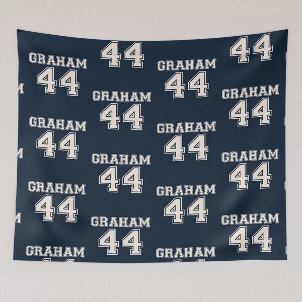 Item preview, Graham 44 varsity on blue designed and sold by Aakanksha97.