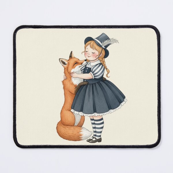 Item preview, A Gentle Hug for a Red Fox designed and sold by Pasteltone.