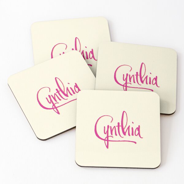 Item preview, CYNTHIA personalized type design designed and sold by CharlottePlaceArt.
