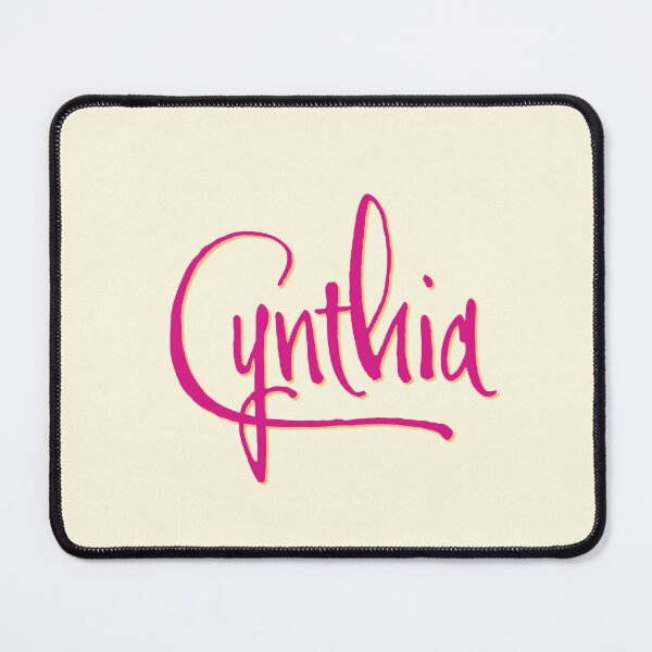 Item preview, CYNTHIA personalized type design designed and sold by CharlottePlaceArt.