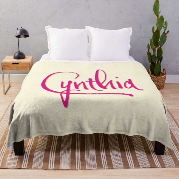 Item preview, CYNTHIA personalized type design designed and sold by CharlottePlaceArt.