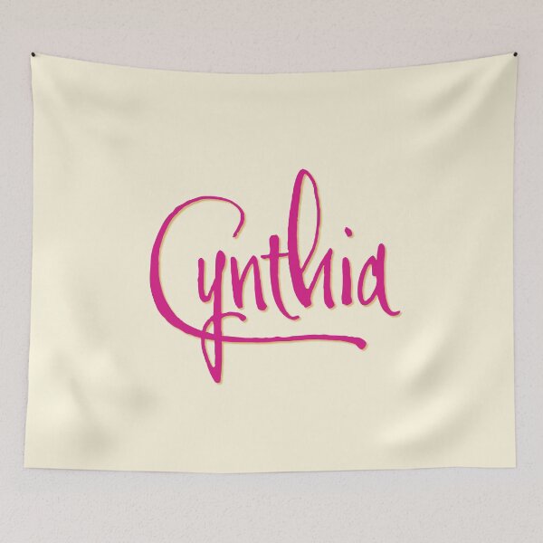 Item preview, CYNTHIA personalized type design designed and sold by CharlottePlaceArt.