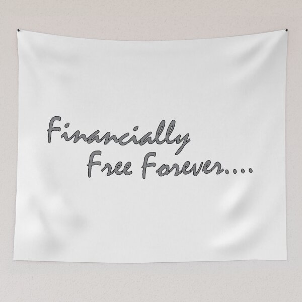 Item preview, Financially free forever designed and sold by Positive Mindzet!.