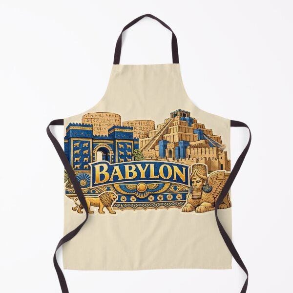 Item preview, Babylon Ancient City Illustration  designed and sold by Alice Cristalis.