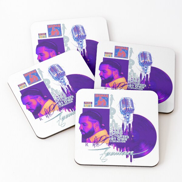 Item preview, Drake Rapper Poster | OVO Inspired Vintage Hip Hop Graphic Art Print designed and sold by TRENDORART.