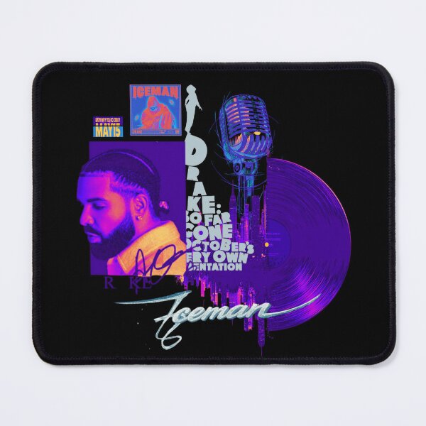 Item preview, Drake Rapper Poster | OVO Inspired Vintage Hip Hop Graphic Art Print designed and sold by TRENDORART.